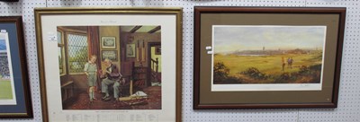 Lot 326 - Cricket, Vision of A Hat Trick Colour Print,...