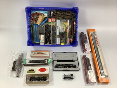 Lot 525 - Six 'N' Gauge/2mm Locomotives for Spares of...