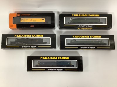 Lot 503 - Five 'N' Gauge/2mm Cased Locomotives,...