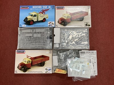Lot 679 - Three Emhar 1:24 Scale Plastic Model Kits...