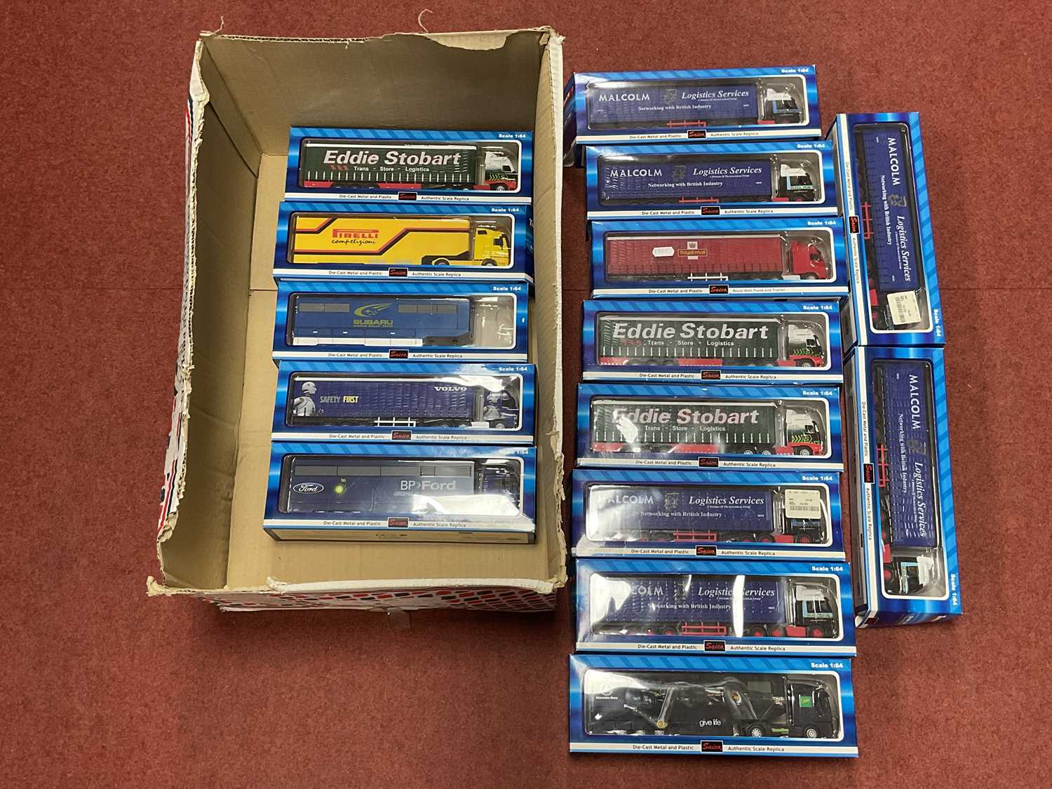 Lot 415 - Fifteen Saico 1:64 Scale Diecast and Plastic...
