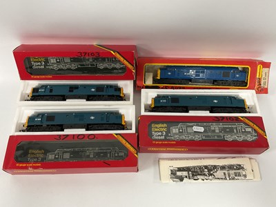 Lot 569 - Four Hornby OO Gauge Co-Co Locomotives. All...