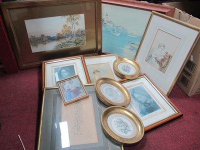 Lot 1085 - G.H Constantine (Sheffield artist) watercolour...