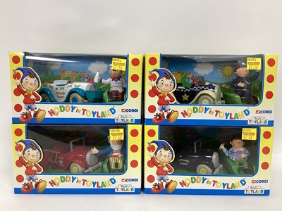 Lot 705 - Four Corgi Noddy in Toyland Diecast and...