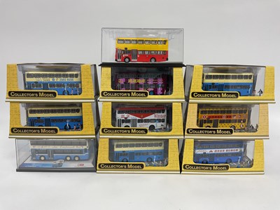 Lot 781 - Ten 1:76 scale Diecast model buses, mostly by...