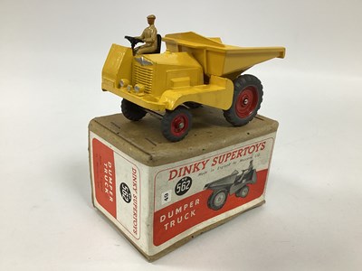 Lot 978 - Dinky Supertoys No 562 Dumper Truck, overall...