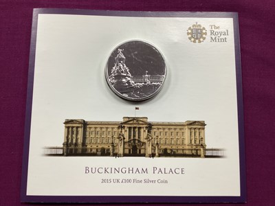 Lot 581 - 2015 Royal Mint UK 'Buckingham Palace' Fine...
