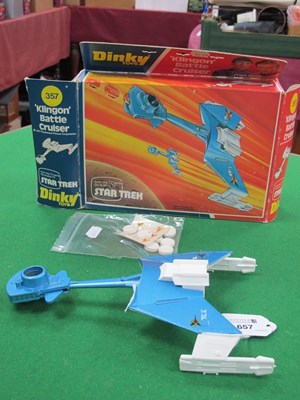 Lot 657 - A boxed Dinky Toys #357 Star Trek 'Klingon'...
