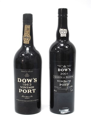 Lot 1421 - Port - Dow's 1963 Vintage Port