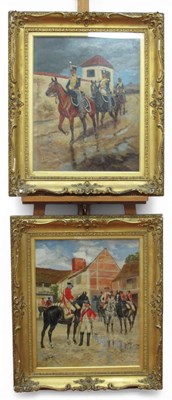 Lot 1157 - RICHARD CATON WOODVILLE (1856-1927) 'Leaving...