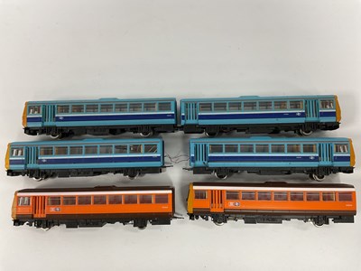 Lot 634 - Three Hornby 00 gauge "Pacer" two-car...