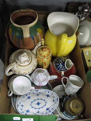 Lot 1032 - Ceramics: large ETNA water jug and studio...
