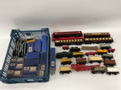 Lot 589 - A quantity of Hornby-Dublo two-rail rolling...