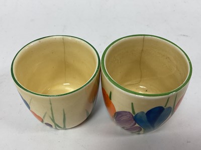 Lot 1070 - A Newport Pottery Clarice Cliff Preserve Jar...