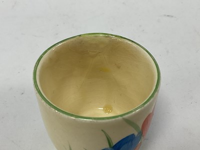 Lot 1070 - A Newport Pottery Clarice Cliff Preserve Jar...