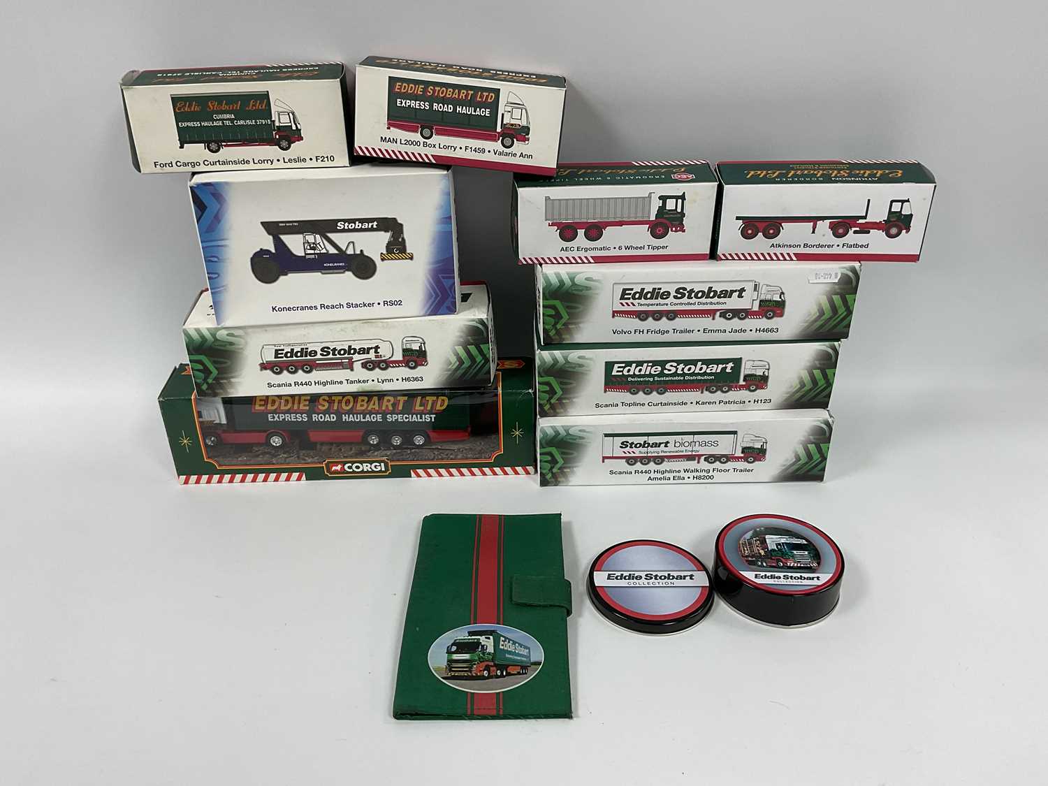 Lot 449 - Ten Diecast Model Commercial Vehicles. All...