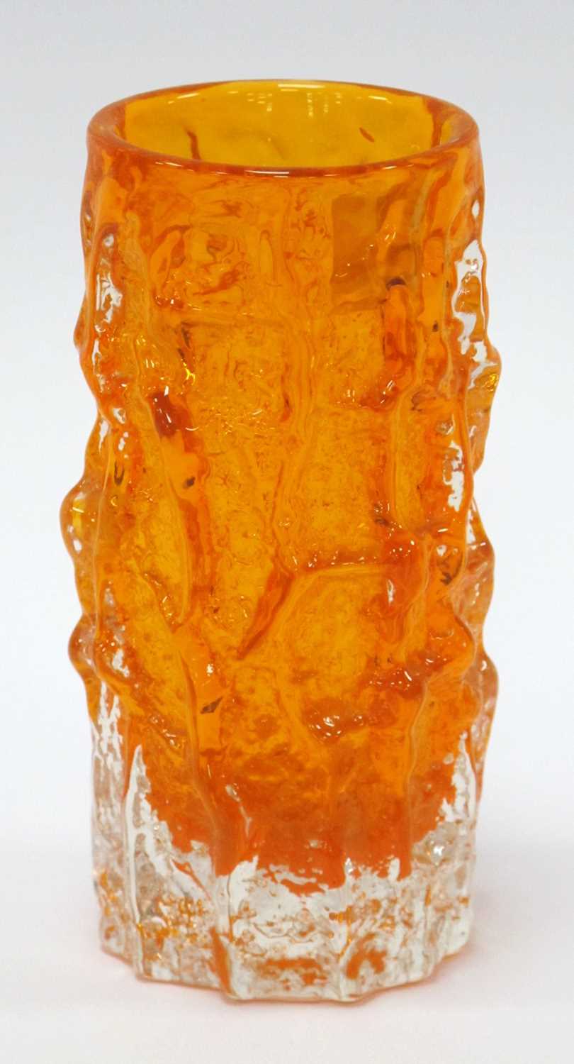 Lot 1020 - A Geoffrey Baxter for Whitefriars Glass Bark...