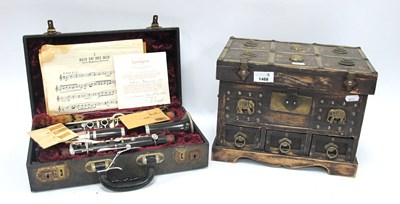 Lot 1468 - Couesnon of Paris Clarinet in Case, wooden box...
