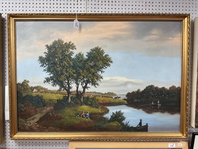 Lot 1630 - Vincent Selby (1919-2004) Tranquil River...