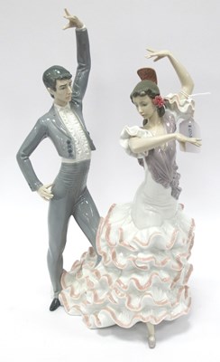Lot 1320 - Lladro - A Passionate Dance Figure Group '6387'...