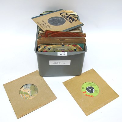 Lot 1415 - Lot of Mixed 7" Vinyl Singles, over 100...