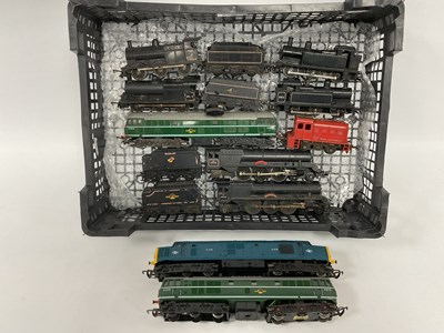 Lot 588 - Ten Triang 00 gauge locomotives: two 3F 0-6-0s...