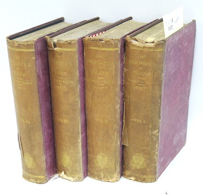 Lot 1410 - B Jowett M.A. The Dialogues of Plato,...