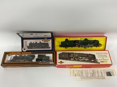 Lot 597 - Three boxed 00 gauge locomotives: a...