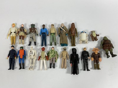 Lot 718 - Nineteen Original Star Wars Trilogy Plastic...