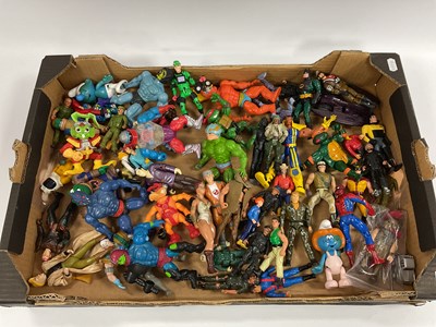 Lot 729 - Approximately Fifty Plastic Action Figures,...