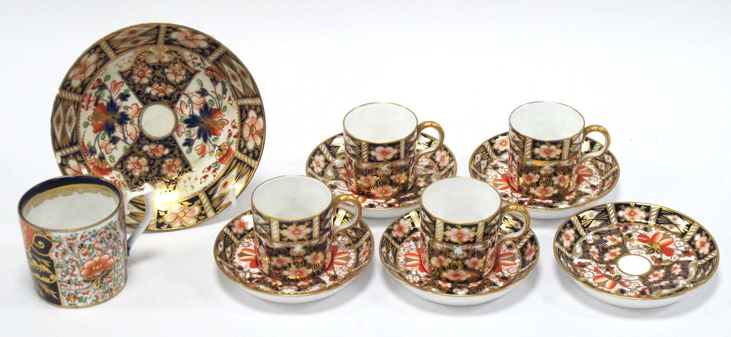 Lot 1082 - A Stevenson and Hancock Derby Coffee Can and...