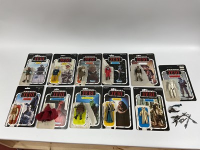 Lot 714 - Eleven Original Star Wars Trilogy Plastic...