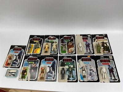Lot 712 - Eleven Original Star Wars Trilogy Plastic...