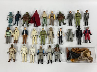 Lot 715 - Twenty Six Original Star Wars Trilogy Plastic...