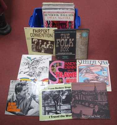Lot 703 - A Box of Forty-Three LPs, including Blues,...