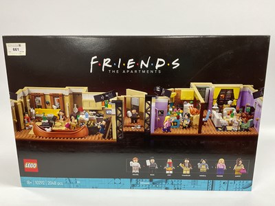 Lot 661 - Lego #10292 Friends - The Apartments Set,...