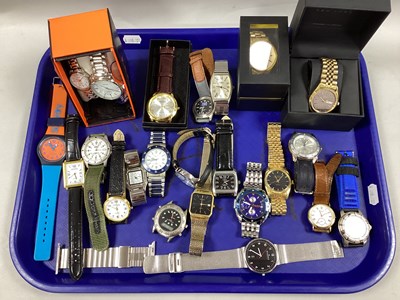 Lot 218 - A Collection of Gent's Wristwatches, to...