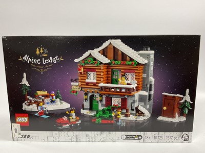 Lot 680 - Lego #10325 Alpine Lodge 'Winter Village...