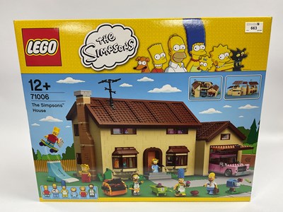 Lot 663 - Lego #71006 The Simpsons House, sealed...