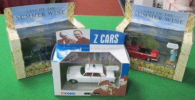 Lot 451 - Three Corgi diecast model vehicles - #00502 Z...