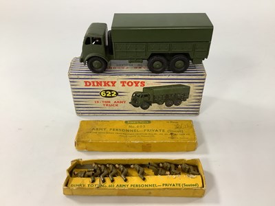 Lot 973 - Dinky Supertoys No 622 10 Ton Army Truck,...