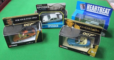 Lot 442 - Four Corgi diecast model vehicles. #96012...