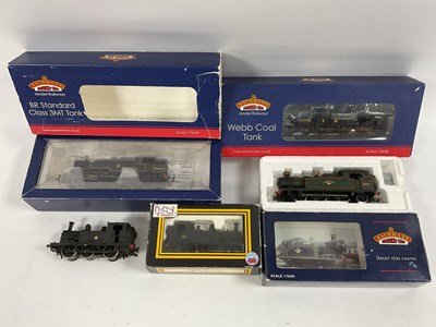 Lot 820 - Five 'OO' Gauge/4mm Boxed Steam Tank...