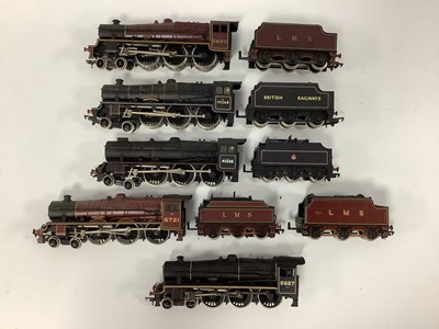 Lot 99 - Five Bachmann 00 gauge 4-6-0 locomotives:...