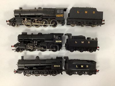 Lot 111 - Three 00 gauge LMS freight locomotives: a...