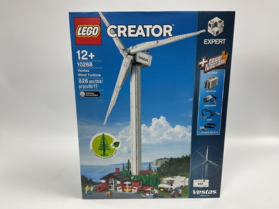 Lot 693 - Lego Creator Expert #10268 Vestas Wind Turbine,...