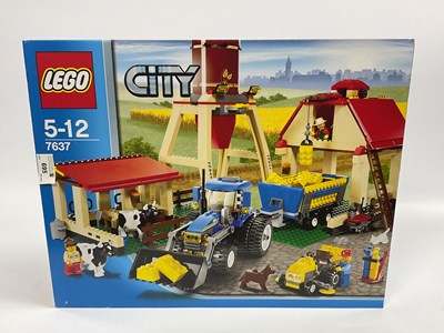 Lot 695 - Lego City #7637 Farm Set, sealed unopened box.