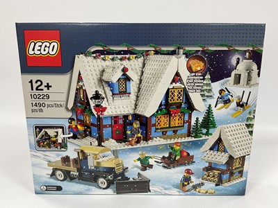 Lot 652 - Lego #10229 Winter Village Cottage Set. Box...