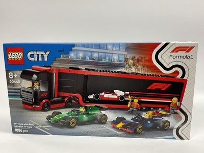 Lot 660 - Lego City Formula 1 Set #60445 F1 Truck with...
