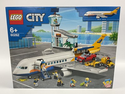 Lot 643 - Lego City #60262 Passenger Plane Set. Sealed...